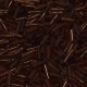 Miyuki Bugle 6mm Beads - Dark topaz BGL2-134